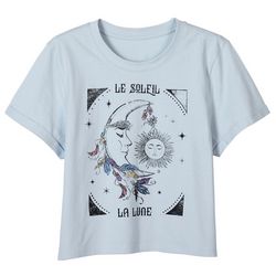 Messy Buns, Lazy Days Juniors La Lune T-shirt