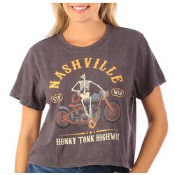 Messy Buns, Lazy Days Juniors Nashville T-shirt