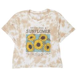 Juniors Sunflower Advice T-shirt