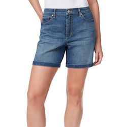 Gloria Vanderbilt Petite Amanda High-Rise 6 Denim Shorts