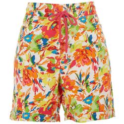 Fresh Floral Pull On Shorts