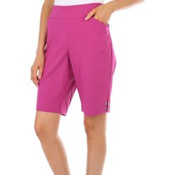 Coral Bay Petite 10.5 in. Grommet Favorite Fit Shorts