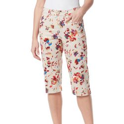 Gloria Vanderbilt Petite Kaia Floral Skimmer Shorts