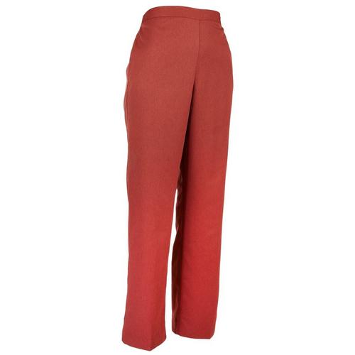 Alfred Dunner Petite Proportioned Medium Solid Studio Pant