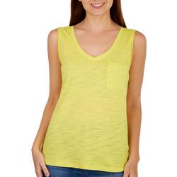 Petite Luxey Solid Sleeveless Tank Top