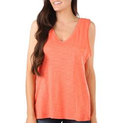 Petite Luxey Solid Sleeveless Tank Top