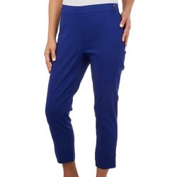 Counterparts Petite Solid Embellished Capri