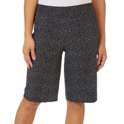 Counterparts Petite Super Stretch Dot Skimmer Shorts