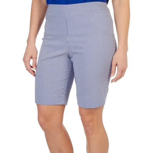 Counterparts Petite Thin Stripes Skimmer Shorts