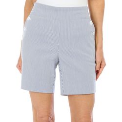 Counterparts Petite Seersucker Pull On Shorts