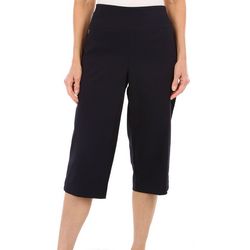 Counterparts Petite Pull-On 19 in. Embellished Capris