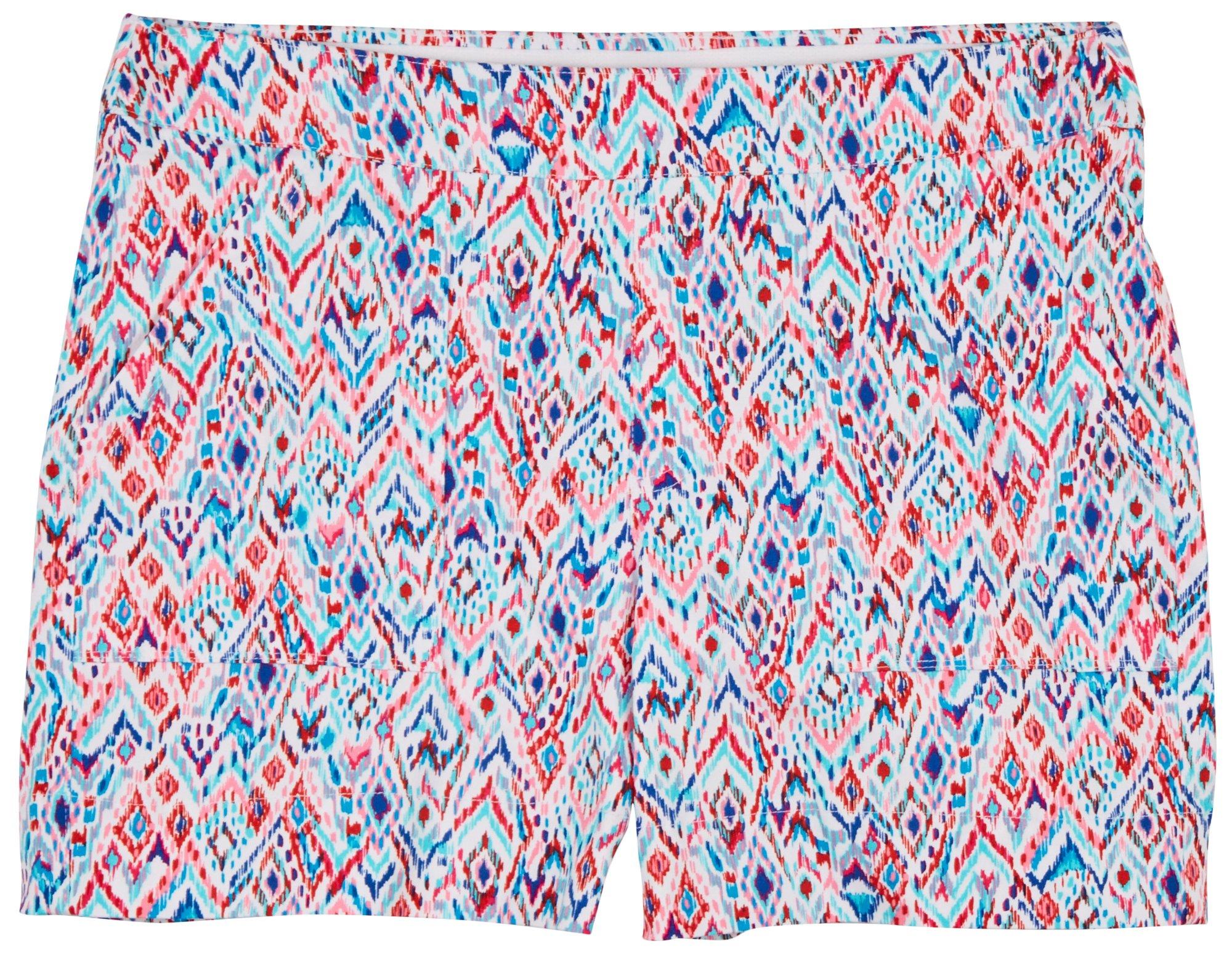 Counterparts Womens Print Pull-On Shorts