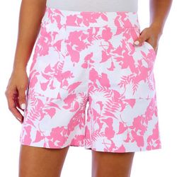 Counterparts Petite Print Pull-On Shorts