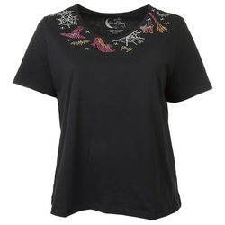Coral Bay Plus Short Sleeve All Things Halloween Top