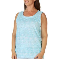 Coral Bay Plus Everyday Graphic Sleeveless Tank Top
