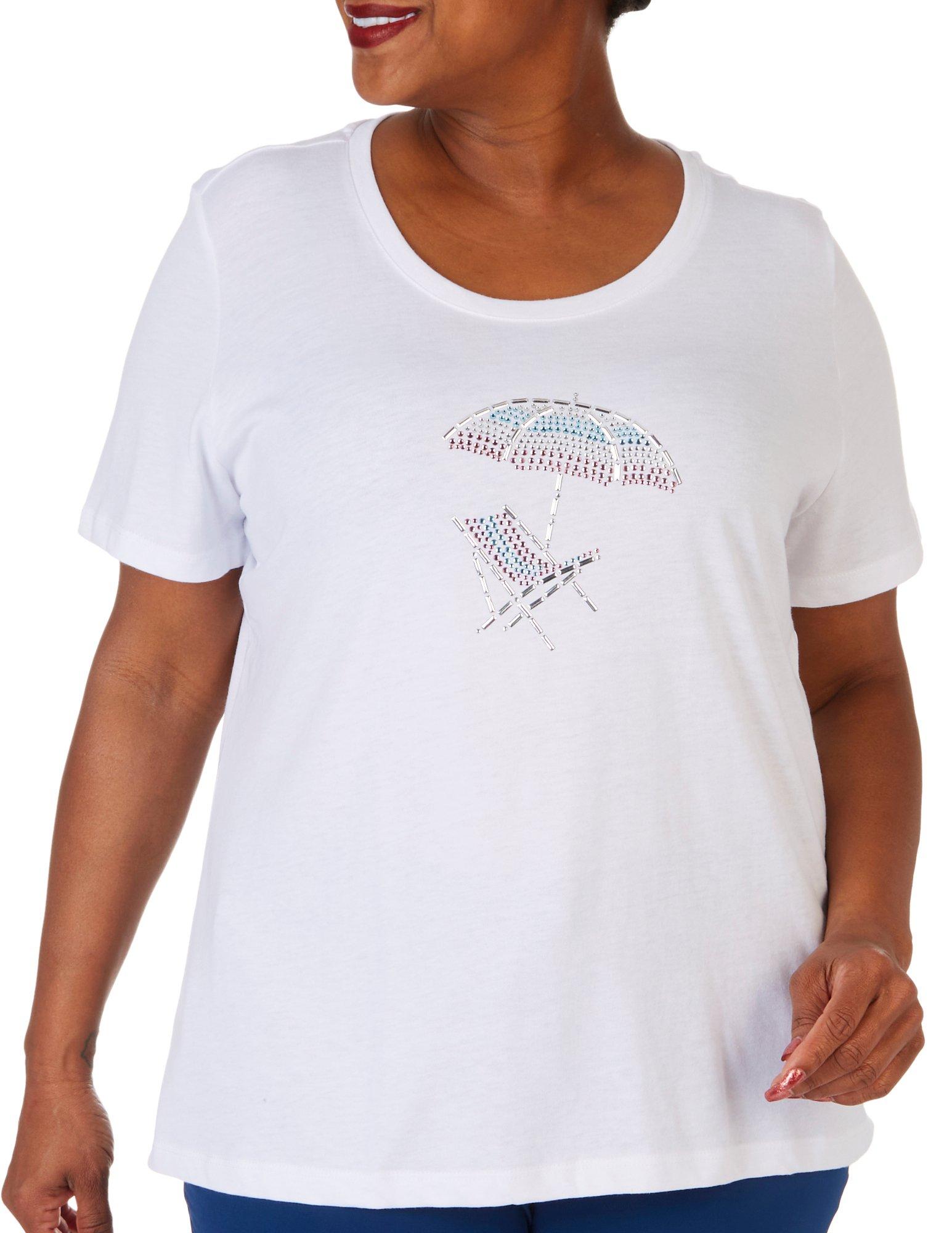 Coral Bay Plus Embellished Umbrella Beach Chair Top