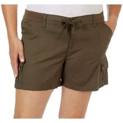 DASH Plus 5 in. Gina Solid Pull On Cargo Short