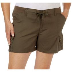 Plus 5 in. Gina Solid Pull On Cargo Short