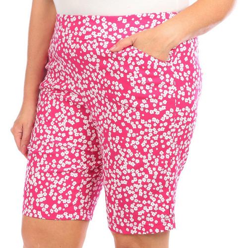 Coral Bay Plus 12 in. Floral Pull On