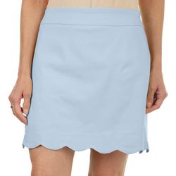 Coral Bay Plus Mill Scalloped Skort