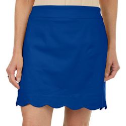 Coral Bay Plus Mill Scalloped Skort