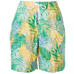 Coral Bay Plus Rainforest Everyday Twill Drawstring Shorts