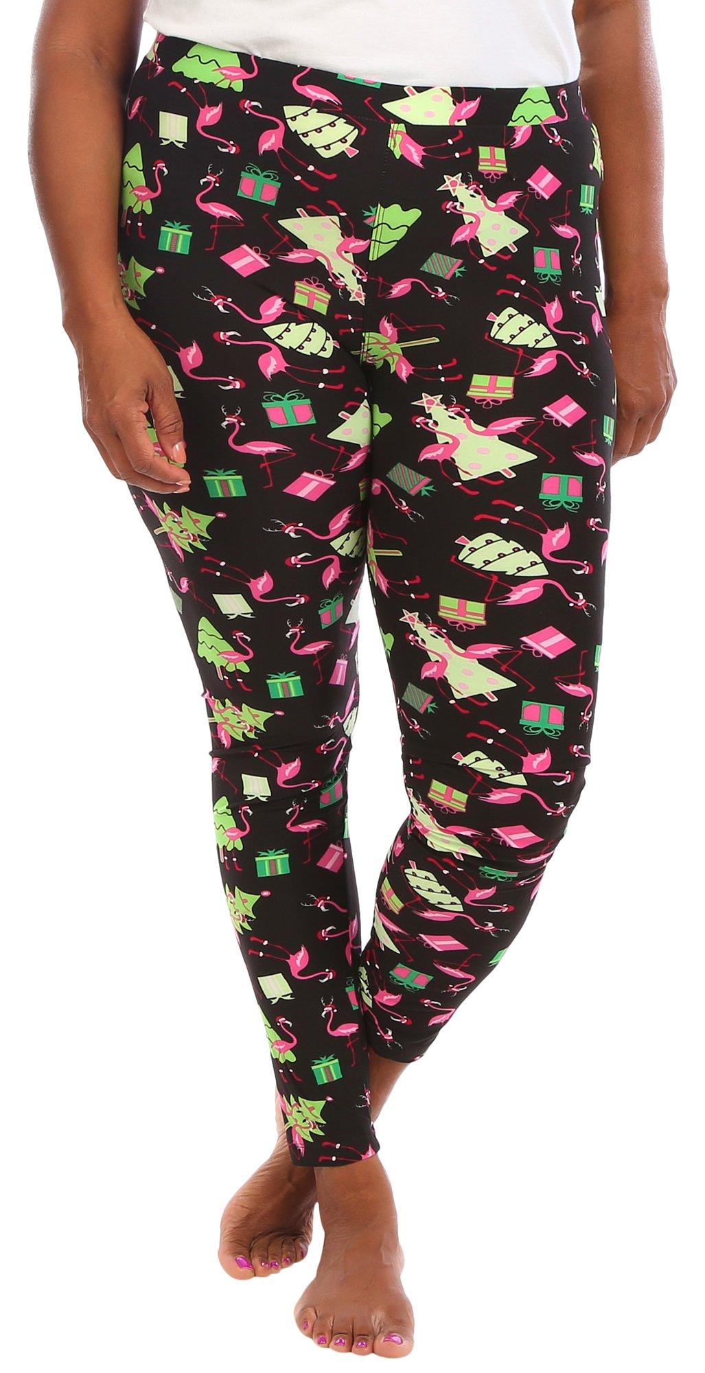 Plus Flamingo Gift Leggings