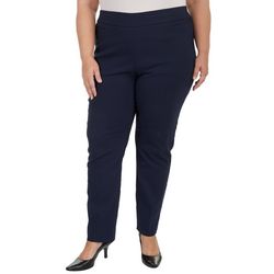 Coral Bay Plus Solid Pull On Slimming  Millennium Pants