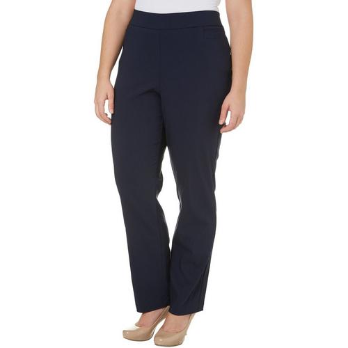 Coral Bay Plus Solid Pull On Millennium Pants