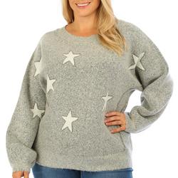 Plus Stars Pull Over Sweater