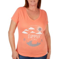 Ana Cabana Plus Summer Time T-Shirt
