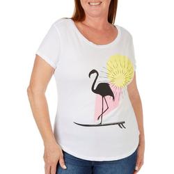 Plus Flamingo T-Shirt