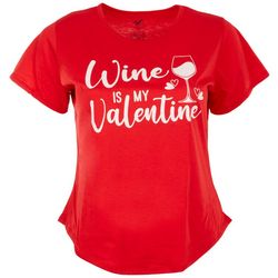 Jantzen Plus Valentine Wine Short Sleeve T-Shirt