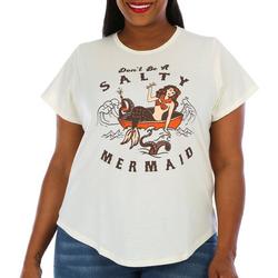 Plus Salty Mermaid Short Sleeve T-Shirt