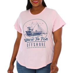 Plus Fish Off Shore Short Sleeve T-Shirt