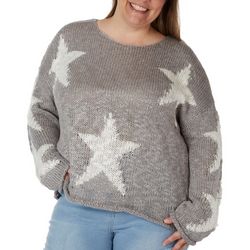 Cliche Plus Knit Star Sweater