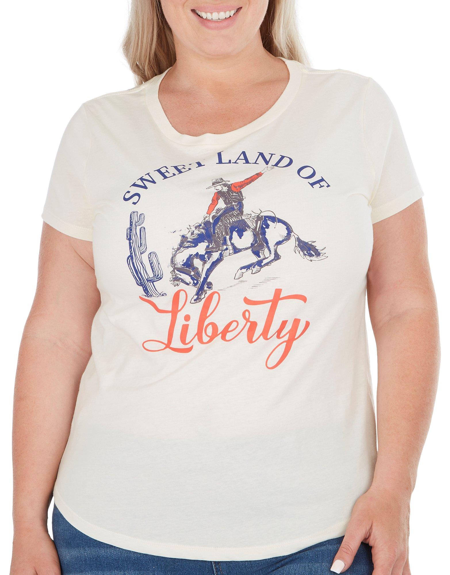 Plus Liberty Short Sleeve Tee