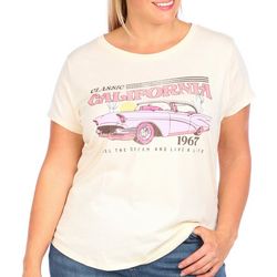 Adiva Plus Classic Car California Short Sleeve T-Shirt