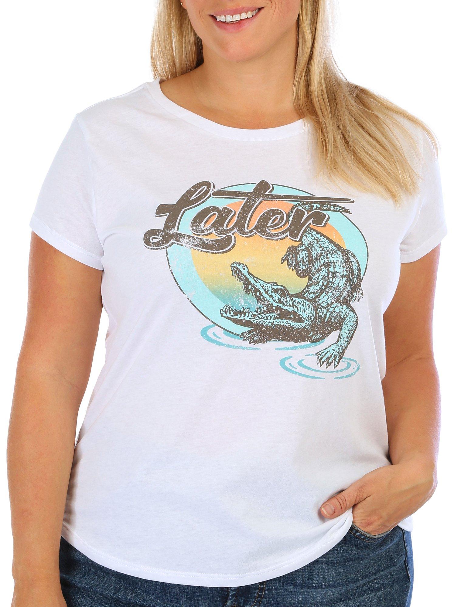 Plus Later Alligator Short Sleeve T-Shirt