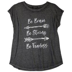 SABLE SKY Plus Brave, Strong & Fearless T-Shirt