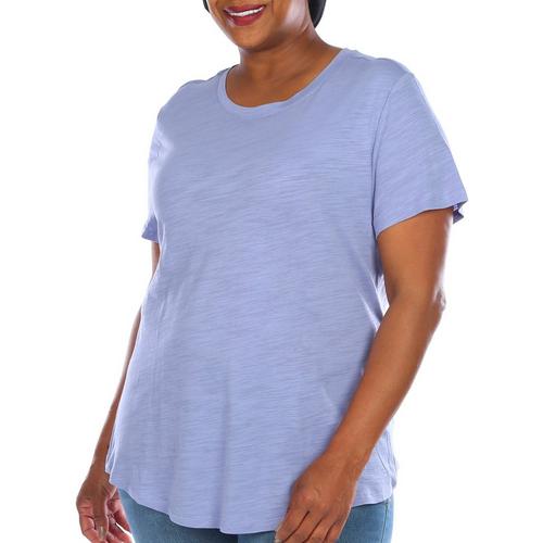 Blue Sol Plus Luxey Solid T-Shirt
