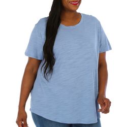 Blue Sol Plus Luxey Solid T-Shirt