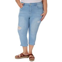 Plus Curvy Fit Ultra High Cropped Jean
