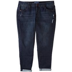 Plus Ab-solution 27'' roll Cuff Ankle Jeans