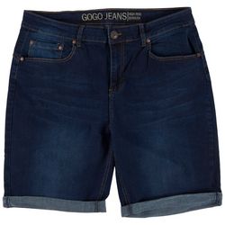 GOGO Jeans Plus Roll Cuff & High Rise Denim Shorts