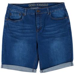 GOGO Jeans Plus Roll Cuff Denim Shorts