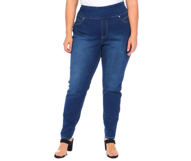 Seven Plus Tummy Toner High Rise Skinny Fit Denim Jeans