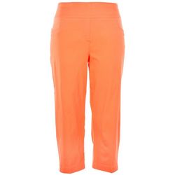 Ruby Road Womens 22 in.Solid  Capris