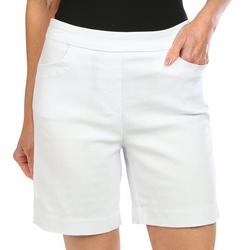 Womens 7 in. Solid Pocket Shorts