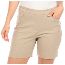 Juniper + Lime Womens 7 in. Solid Shorts